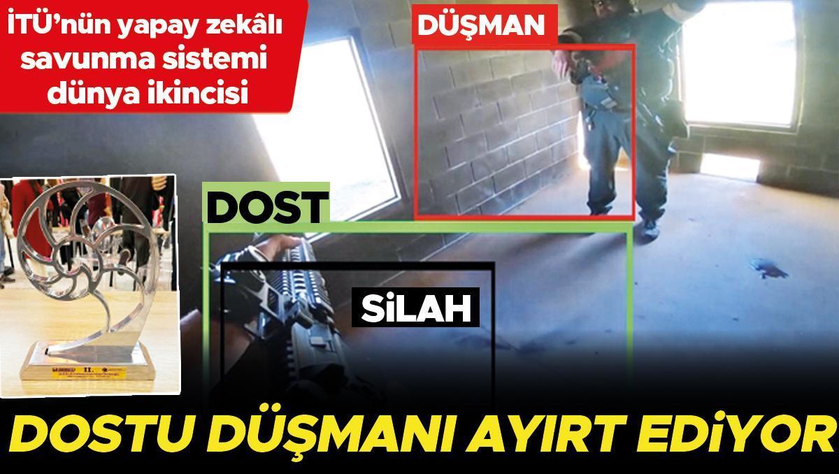 İTÜ’nün yapay zekâlı savunma sistemi dünya ikincisi: Dostu düşmanı ayırt ediyor