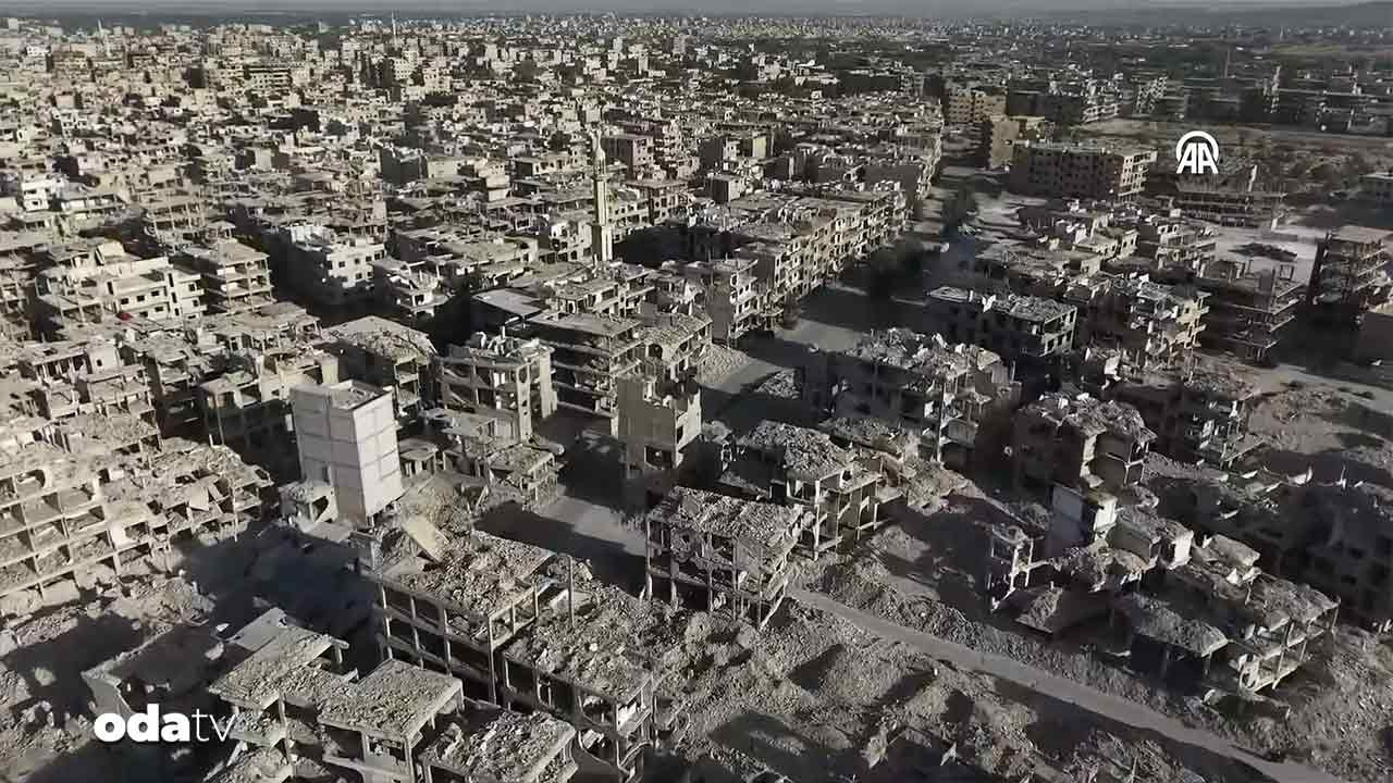 yurdundan edilen filistinli sivillerin yasadigi samdaki yemruk kampi goruntulendi Wny4niiG